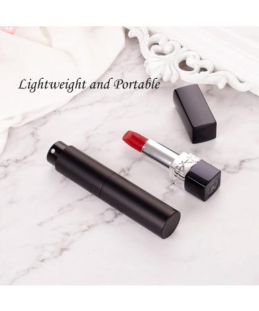 Portable Refillable Mini Perfume Atomizer Bottles - Travel Accessories (10ml 2 Pack) - Black & White - Buy Online on GoSupps.com
