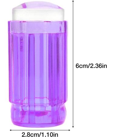 Meying Two-Head Nail Stamp & Silicone French Manicure Set - DIY Nail Art with Jelly Stampler & Scraper - Perfect for Creative Nail Designs - Buy Online on GoSupps.com