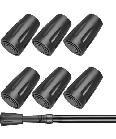 Walking Stick Rubber Tip Replacement - Rubber Walking Cane Tips Rubber Leg Tips Cane Accessories for Seniors Walker Leg Caps Rubber Feet No-Slip Grip Extra Stability Pochy - Buy Online on GoSupps.com
