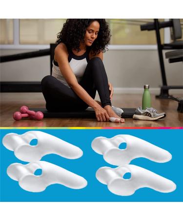 McVcoyh 8-Piece Toe Bale Cushions & Gel Sign Set | Pain Relief for Large Toe Joint | Toe Correction Spacers - Buy Online on GoSupps.com