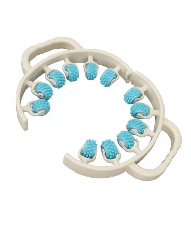 Muscle Roll Leg Massage Device - Relaxation & Relief for Sore Muscles | Indoor Sports & Pilates Equipment (Sky Blue) - Buy Online on GoSupps.com