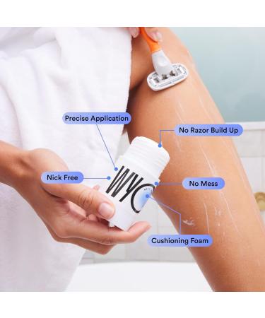 Shaving Cream & Moisturizer Oil Stick Bundle - Travel Size Vegan Leak-Free Paraben & Sulfate Free - Buy Online on GoSupps.com