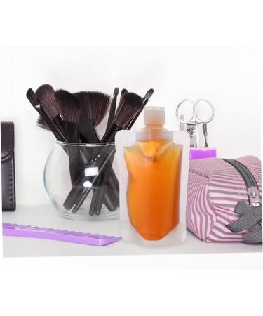 FOMIYES 5 Sets Flap Lotion Bag Shampoo Travel Container Spray Lotion Portable Spout Pouch Toiletry Lotion Pouch Dispenser Container Squeezable Bags Reusable Filling Bye Cream Clamshell - Buy Online on GoSupps.com