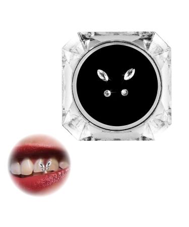 Tooth crystal tooth nail decoration crystal tooth jewelry jewel toothed tooth crystal ornaments tartar jewelry tartar tooth decorations tooth decorations jewels for diy nail and teeth