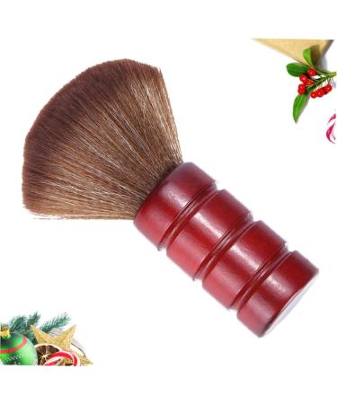 FOMIYES Neck Duster Neck Brush Barber Face Duster Fiber Neck Tool Haircut Brush Neck Cleaning Brush Barber Hair Brush Barber Neck Brush Neck Dust Brush Sweep Bamboo Broken Hair Red - Buy Online on GoSupps.com