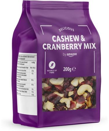 Amazon Cashew and Cranberry Mix 200g - Healthy Snack Blend (Pack of 1) - Buy Online on GoSupps.com