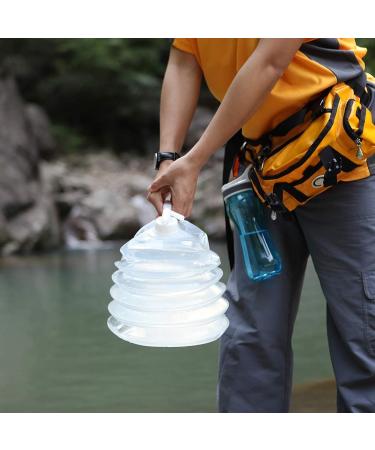 15L AceCamp Accordion Jerrycan | Collapsible Water Container with Spigot | Food Grade PET for Camping, Hiking, Backpacking | Outdoor Drinking Water Carrier - Buy Online on GoSupps.com