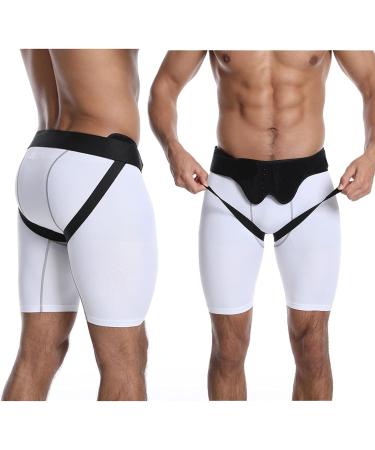 Samnuerly Inguinal Hernia Belt for Men - Umbilical Hernia Support Truss with Removable Compression Pads | Surgery Recovery M - Buy Online on GoSupps.com