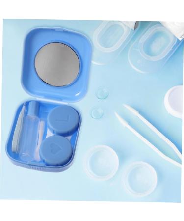 Homsfou 15-Sentence Contact Lens Container | Travel Lens Case | Versatile Toilet Items & Eye Lenses Storage Box | Durable & Compact Design - Buy Online on GoSupps.com