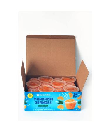 Member's Mark Mandarin Oranges 4oz (Pack of 24) - Premium Quality Citrus Snack Cups - Buy Online on GoSupps.com