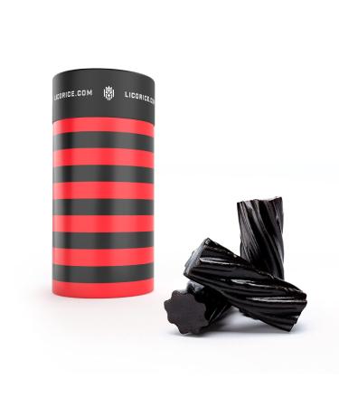 Licorice.com Australian Black Licorice Chews, Gourmet Licorice Candy (1 Pound)