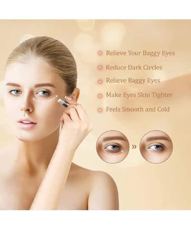 AAOCLO Gold Caviar Electric Wand Eye Cream Set - 20g Eye Repair Moisturizing Cream for Dark Circles & Wrinkles (2 pcs) - Buy Online on GoSupps.com