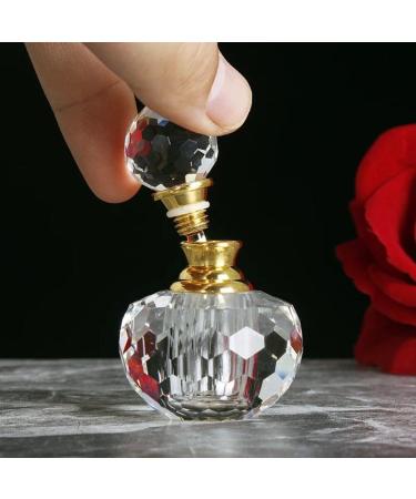 Glass Perfume Bottle 1ml Empty Refillable Perfume Dropper Bottle Vintage Crystal Essential Oil Bottle Fragrance Container - Buy Online on GoSupps.com