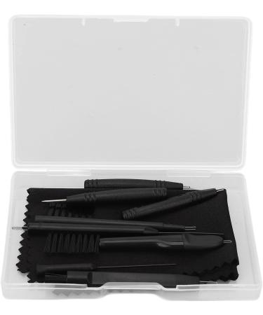 9-Piece Hearing Aid Cleaning Tool Kit | Multifunctional Brushes & Wax Loop Magnet | Portable Case Included - Buy Online on GoSupps.com