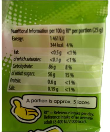 Spaghetti Zing Strawberry Sugar Coated Gummy Sweets Fizzy Laces Suitable for Vegans 140g - 3x Share Bags - Buy Online on GoSupps.com