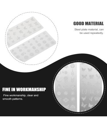 Beaupretty 4 Leaves Nail Stamp Board - Vintage Nail Art Stamps & Templates for Stunning Manicures | International Shipping Available - Buy Online on GoSupps.com