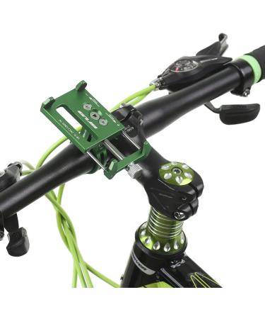 Lixada Universal Bicycle Phone Holder - Adjustable for 3.6-6.2 Inch Devices - Green | International Shipping - Buy Online on GoSupps.com