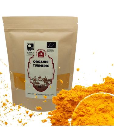 Organic Turmeric Powder | Premium Haldi Powder | 100g | Natural Source of Curcumin | India