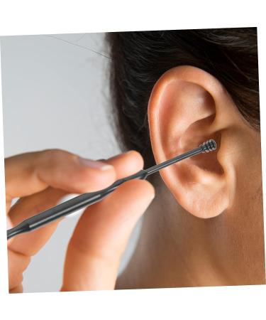 PLAFOPE Ear Pick Set Dual Use Ear Cleaner Brush and Wax Removal Stick for Home Portable Pumice Stone Accessory included - Buy Online on GoSupps.com