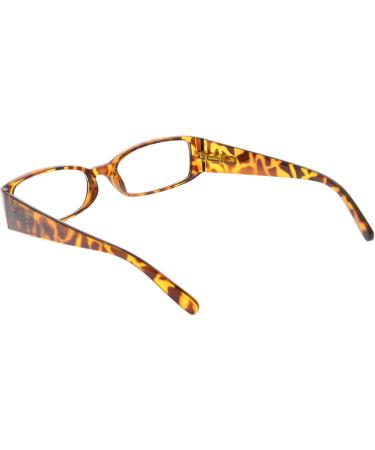 Eyekepper 5 Pairs Women s Reading Glasses +2.75 | Tortoise Frame Clear Lenses - Stylish & Affordable Reading Eyewear - Buy Online on GoSupps.com