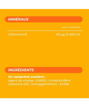 Berocca Expert Vitamine D3 2000 UI (50 g) 365 Comprim s Haute Dose de Vitamine D3 Compl ment pour Syst me Immunitaire Os Muscles et Dents Formule V g tarienne Programme de 1 An - Buy Online on GoSupps.com