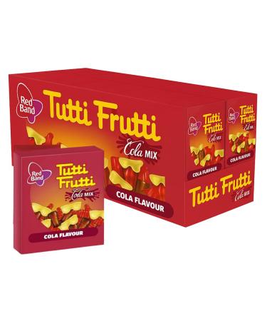 Red Band Red Band Cola Mix Pack of 48 mini tins of 15g fruit candies glass molds and bottles lozenges soft gums