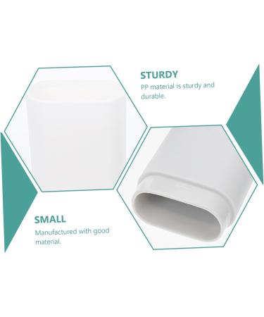 Buy Healvian 8-Piece Travel Toothbrush Set - Portable Plastic Storage Case for Toothbrush & Toothpaste - Ideal for International Travel - Buy Online on GoSupps.com