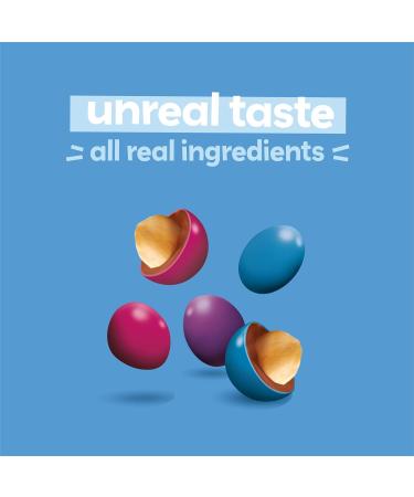 UNREAL Dark Chocolate Peanut Gems - Vegan, Fair Trade, Non-GMO - Gluten Free, No Sugar Alcohols, Pack of 6 (5oz Each) - Buy Online on GoSupps.com