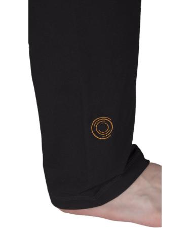 Sun Salutation Yoga Pants for Men | 15 Sizes & 3 Lengths | 52 Black - International Shipping - Buy Online on GoSupps.com