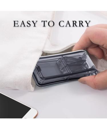 Pill Tablet Cutter - Small/Large Pill Splitter & Blade for Easy Cutting - Black - Buy Online on GoSupps.com