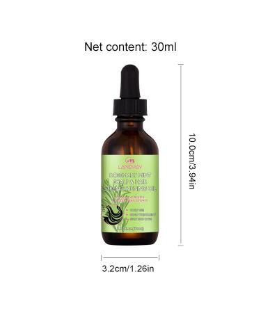 Organic Rosemary Hair Oil - Natural Essential Oil for Healthy Hair & Scalp Care - 30ml - Buy Online on GoSupps.com