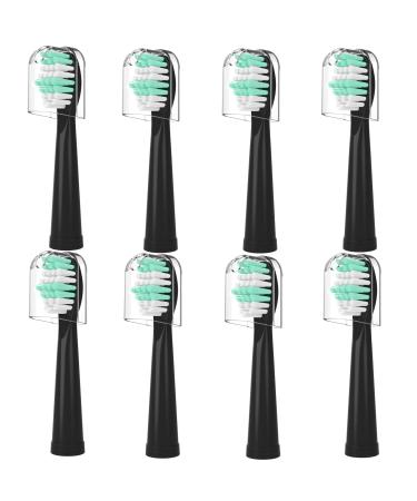 8 Pack Electric Toothbrush Replacement Heads Compatible with Fairywill Electric Toothbrush Heads Handle FW-507/508/551/D1/D3/D7/D8/FW908/FW910/917/949/958/959/FW610/FW659/FW719 8 Count (Pack of 1)