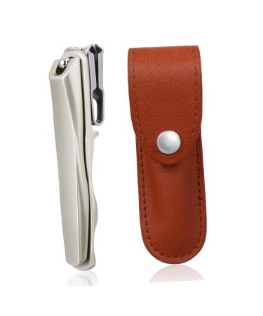 minkissy 360 Rotary Nail No Splash Nail Clip Fingernails Clippers Pedicure Clipper Toenail Cutters Nail Cleaner Tool Fingernail Trimmer Nail Cutters for Nail Tips to Rotate Steel