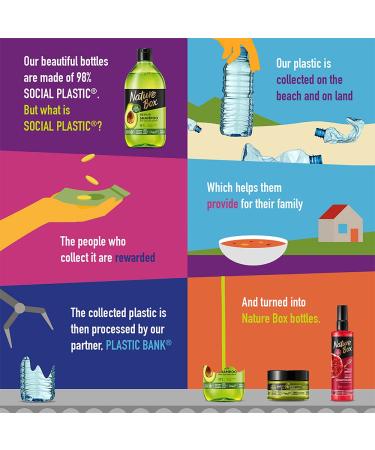 Nature Box Vegan Volume Conditioner - 100% Cold-Pressed Almond Oil Silicone & Paraben-Free 385 ml - Nourish & Boost Hair Volume - Buy Online on GoSupps.com