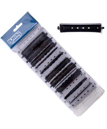 Ponik's constant waves Wickler curly winder for permanent wave set - 16 mm - 12 pieces - cold well winder with tours black gray 16 black gray