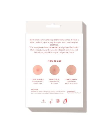 RY Patches Hydrocolloid Acne Patches with Tea Tree Oil - Invisible Spot Stickers for Zits & Blemishes (150 Pack) - 3 Sizes for Face & Skin - Buy Online on GoSupps.com