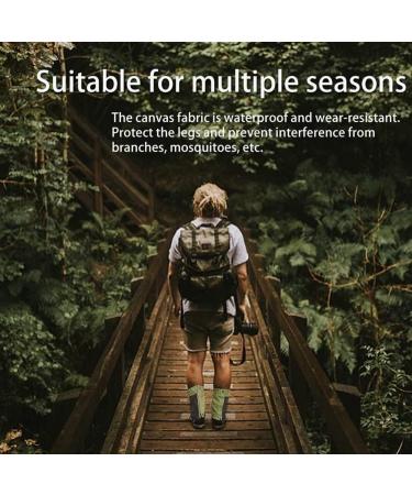 Bozaap Gaaten Low Waterproof Ankle Hiking Gaiters - Adjustable Protective Over Shoes for Men & Women | Ideal for Outdoor Hiking Hunting & Skiing - Buy Online on GoSupps.com