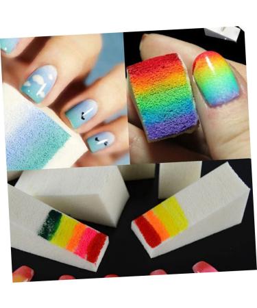 NOLITOY 60 Pcs Nail Art Design Tools - Wedge Sponges Dotting Pen & Manicure Supplies for Perfect Nail Polish - International Shipping Available - Buy Online on GoSupps.com