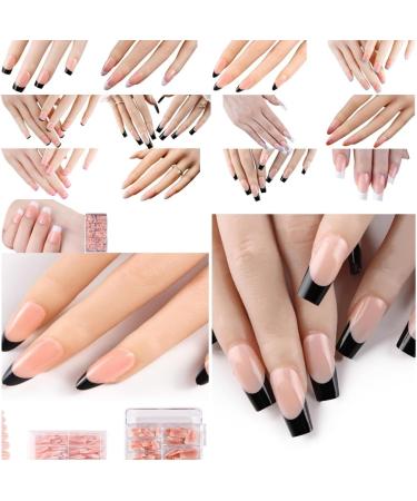 AJTUTUS/Box French Tip False s Press On False s Full Cover Stick On Ballerinas Artificial s - Buy Online on GoSupps.com