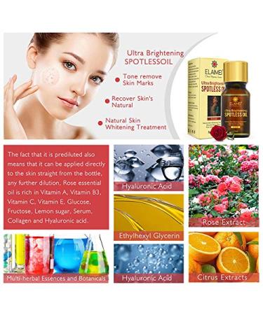 ALIVER Ultra Brightening Spotless Oil - Dark Spots, Age Spots, Hyperpigmentation, Stretch Marks - Skin Whitening Treatment - 2 Pack - Buy Online on GoSupps.com