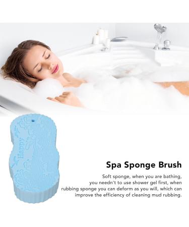 Exfoliating Sponge Ultra Soft Elastic Convex Texture 3D Bath Baby Sponge Brush for Baby for Spa Room - Buy Online on GoSupps.com