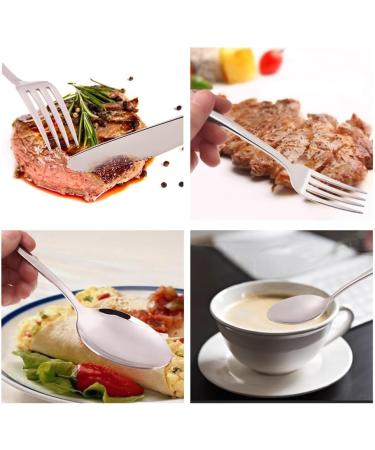 Flatware Sets Home Kitchen Silverware Set 304 Stainless Steel Flatware Set Western Tableware Set with Gift Box Dishwasher Safe (Color : 24 Piece) - Buy Online on GoSupps.com