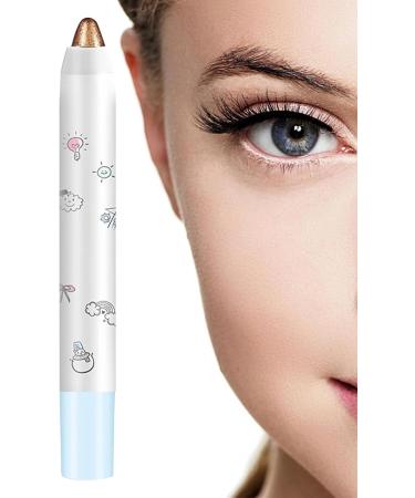 Highlighter Stick For Eyes Waterproof Eyeshadow Pencil | Beauty Make Up Eye Shadow Brightener For Wedding Dating Business Trip Camping Rowces 6 - Buy Online on GoSupps.com