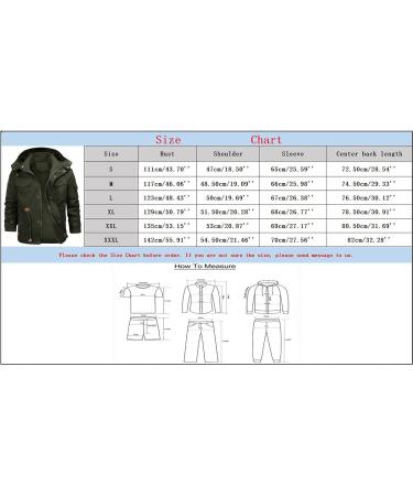Shop Hanxiulin Men's Fleece Jacket - Cozy Plush Winter Coat with Hood Casual & Slim Fit Available in Khaki XXL - Buy Online on GoSupps.com