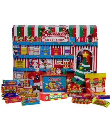 Swizzels Sweets Advent Calendar 2023 - Retro sweets advent calendar | Countdown to Christmas selections sweets | Gluten Free Advent Calendar for Kids Men Women with gift tag 220 g (swizzels advent) - Buy Online on GoSupps.com