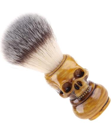 UNFAIRZQ Badger Hair Skull Shaving Brush | Handmade Wooden Handle | Perfect Gift for Men | International Shipping Available - Buy Online on GoSupps.com
