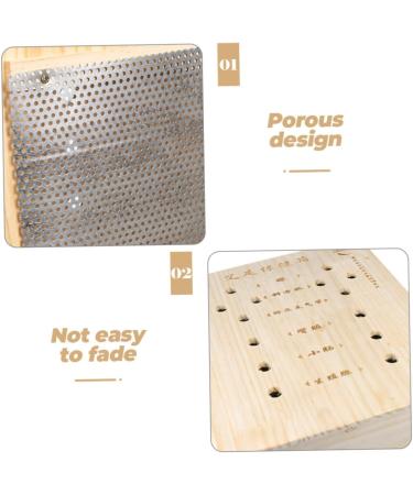 Buy Healvian Moxibustion Box - Safe Therapy Tool Holder for Moxa Gel Metal Burner & Pedicure - Solid Wood Design - Buy Online on GoSupps.com