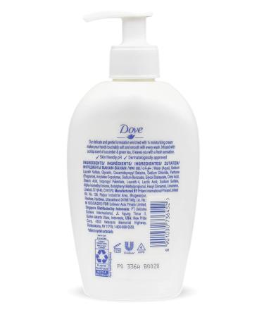 Dove Nourishing Hand Wash Variety Pack - Shea Butter, Warm Vanilla, Cucumber & Green Tea - 250 ML (8.45 FL OZ) - Buy Online on GoSupps.com