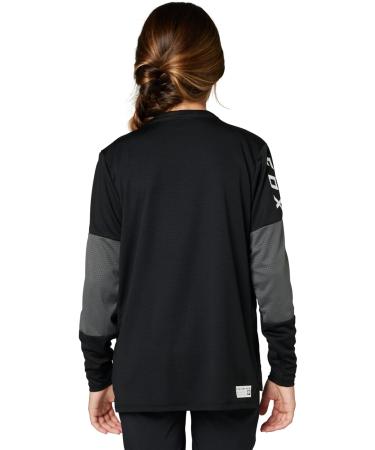 Buy Fox Racing Unisex Kids YTH Defend LS Jersey & 6 Ranger Crew Socks L Black - International Shipping Available - Buy Online on GoSupps.com