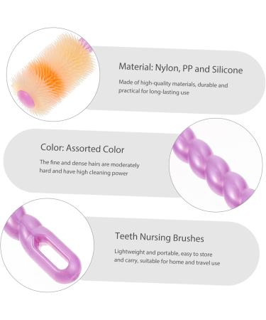 Minkissy 12 STK Soft Bristle Toothbrushes for Children & Babies - Sensitive Manual Cleaning Brushes Safe for Kids - Buy Online on GoSupps.com